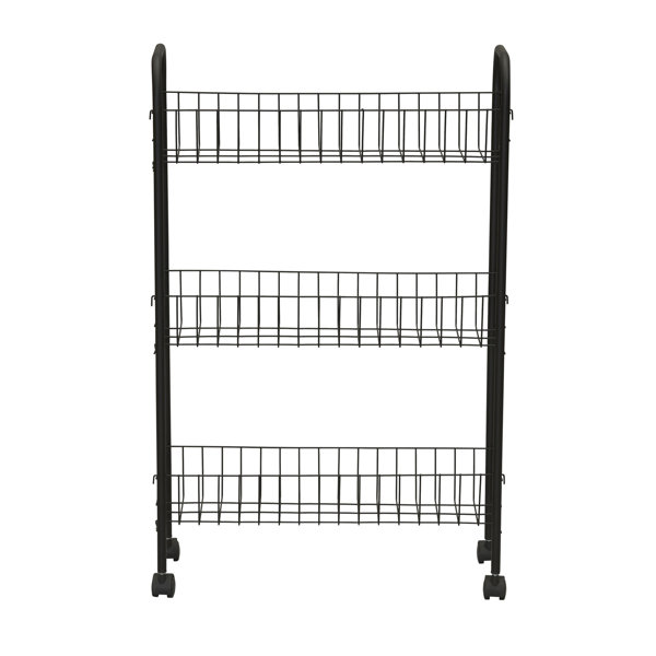 Wayfair Basics 3 Shelf Laundry Cart & Reviews Wayfair